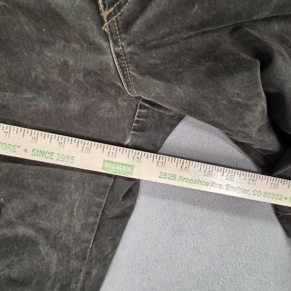 Kuhl Pants Mens 34x32 Brown Rydr Canvas Workwear Relaxed Fit Articulated Knees - Picture 6 of 16